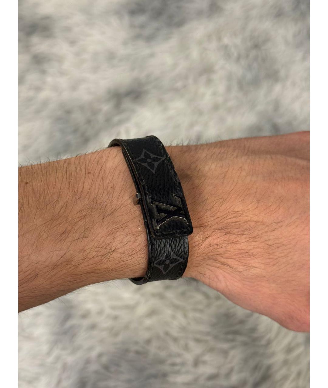LOUIS VUITTON Черный браслет, фото 2