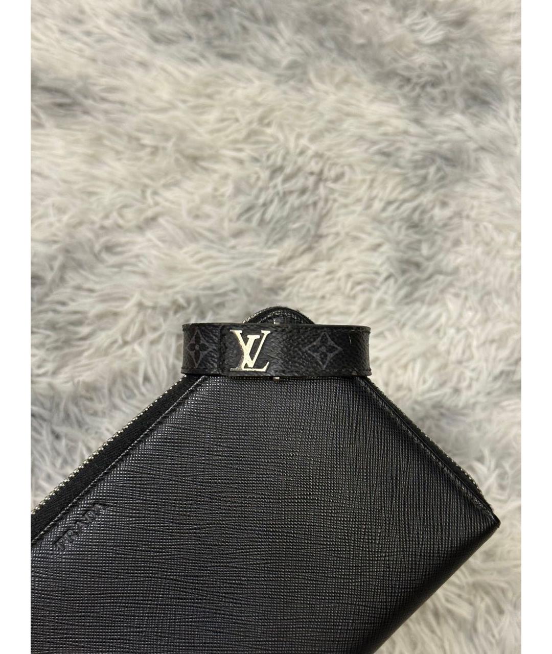 LOUIS VUITTON Черный браслет, фото 3