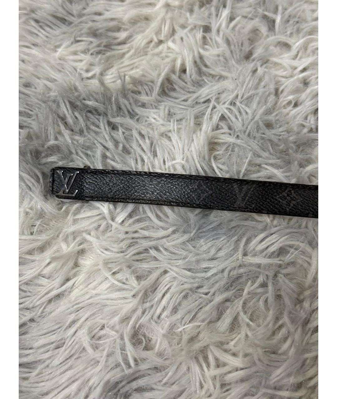 LOUIS VUITTON Черный браслет, фото 4