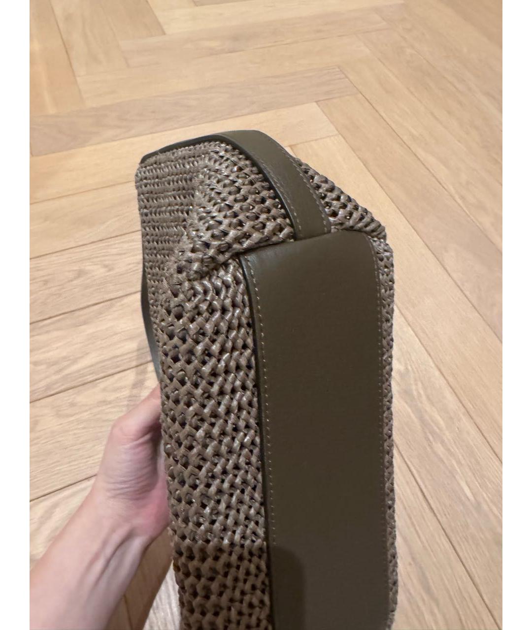 BRUNELLO CUCINELLI Коричневая сумка с короткими ручками, фото 3