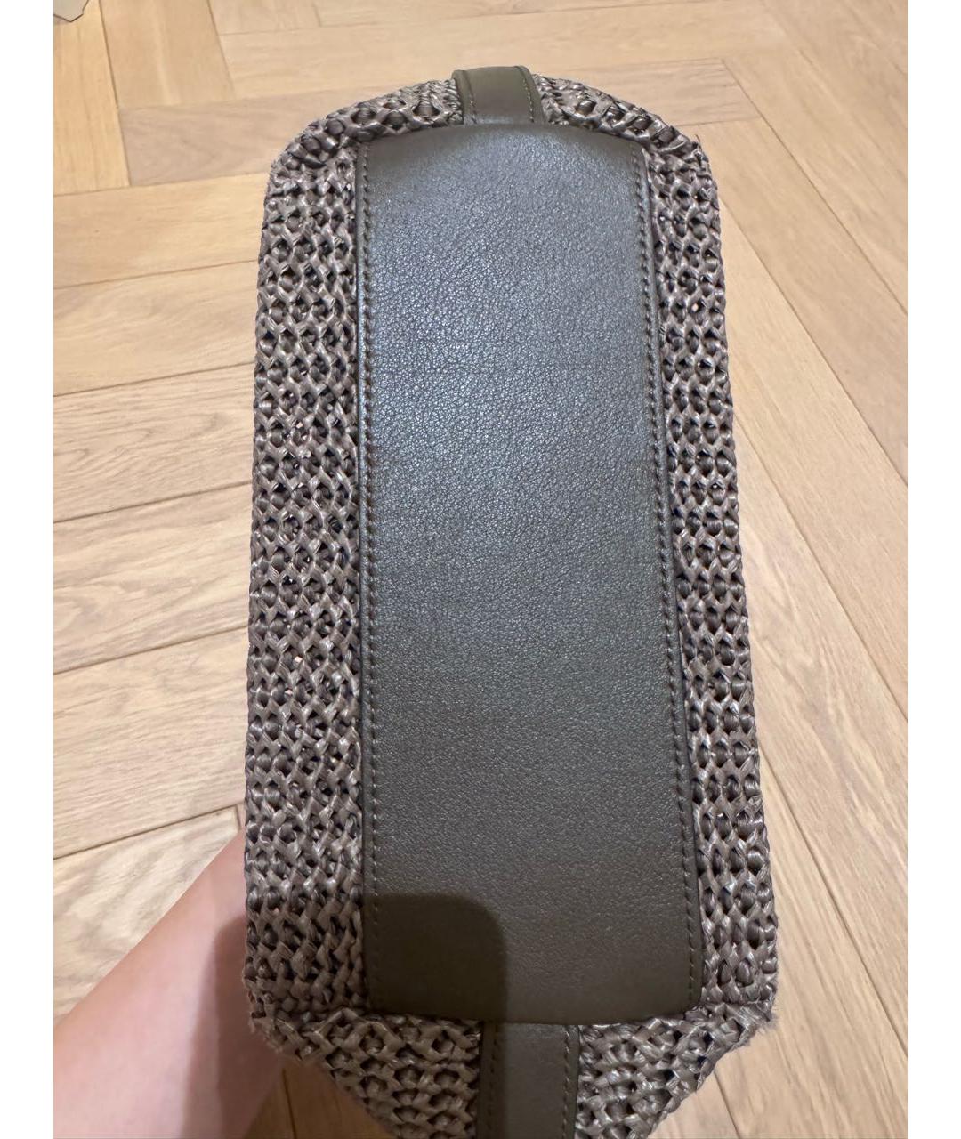 BRUNELLO CUCINELLI Коричневая сумка с короткими ручками, фото 4