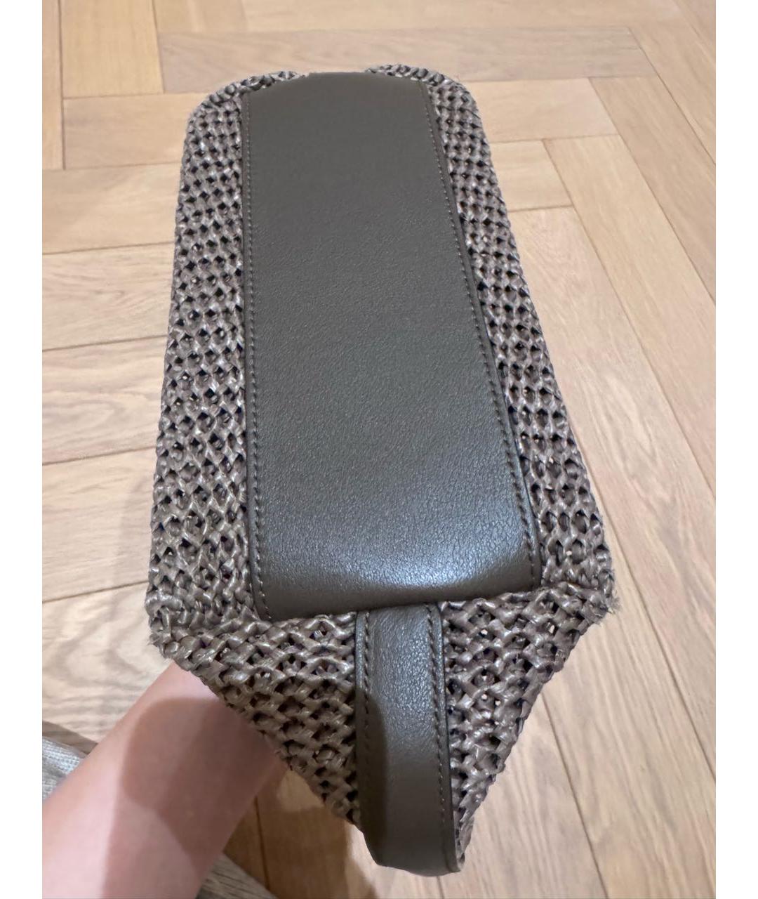 BRUNELLO CUCINELLI Коричневая сумка с короткими ручками, фото 5