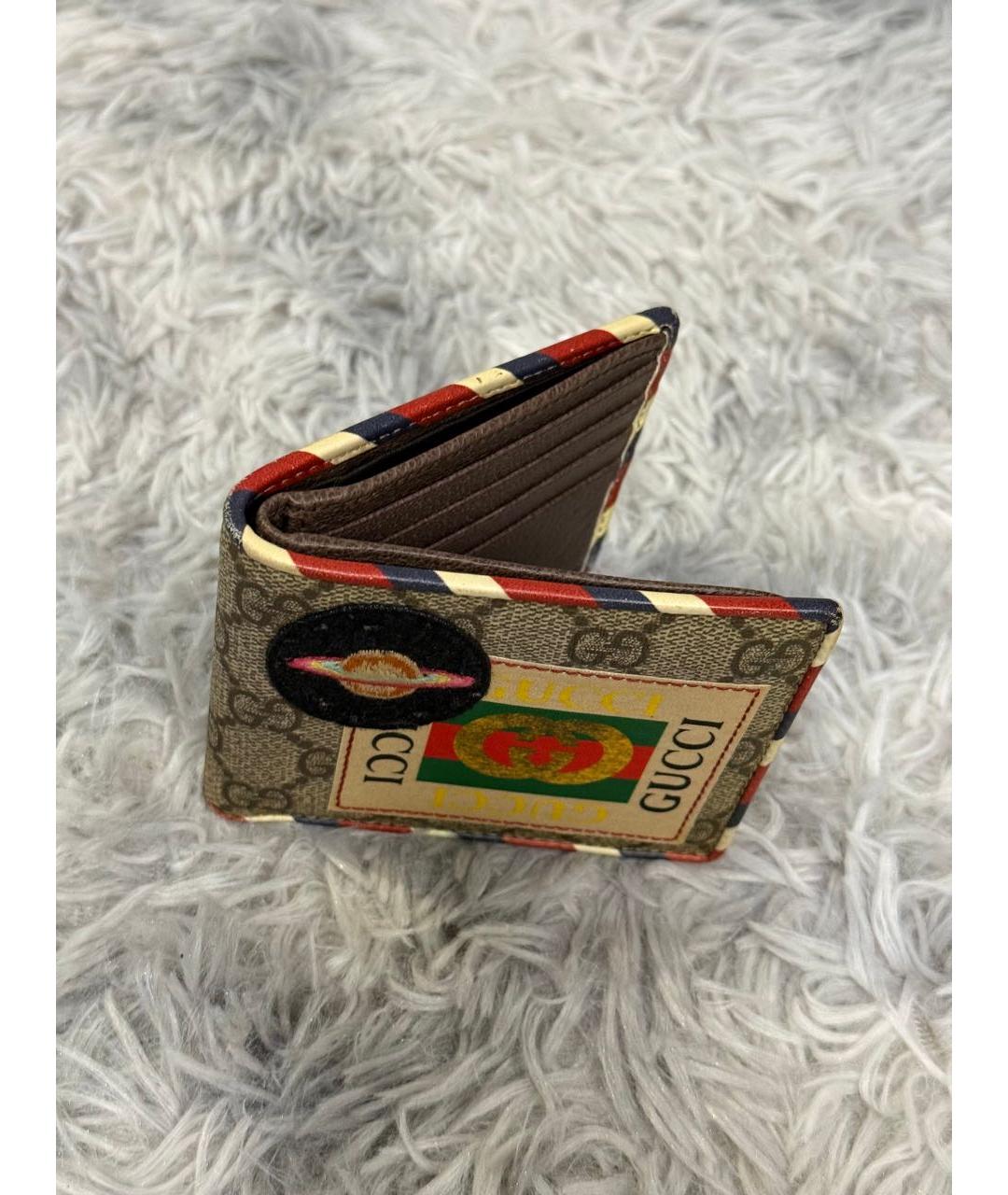 GUCCI Бежевый кошелек, фото 3