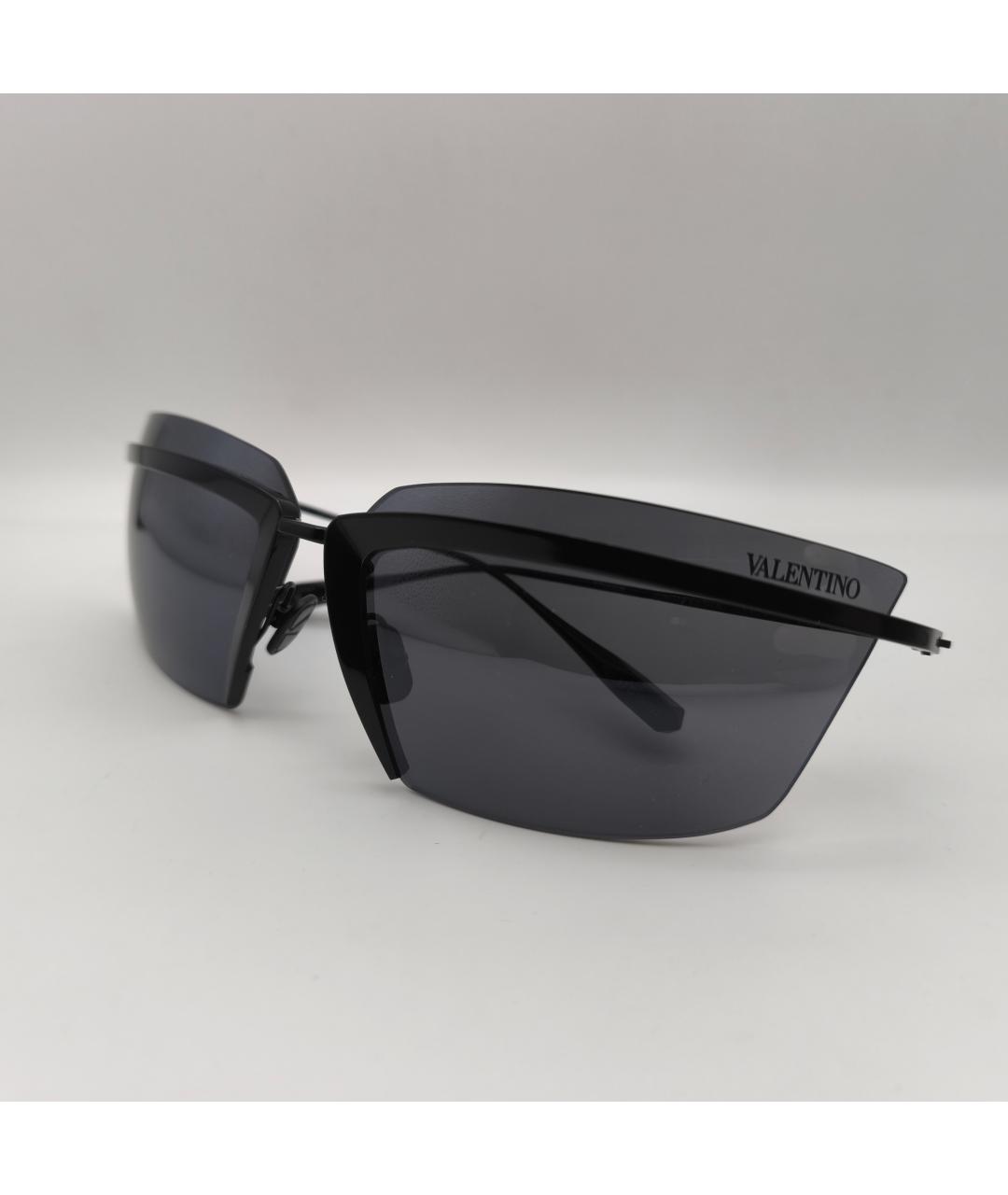VALENTINO Черные солнцезащитные очки, фото 5
