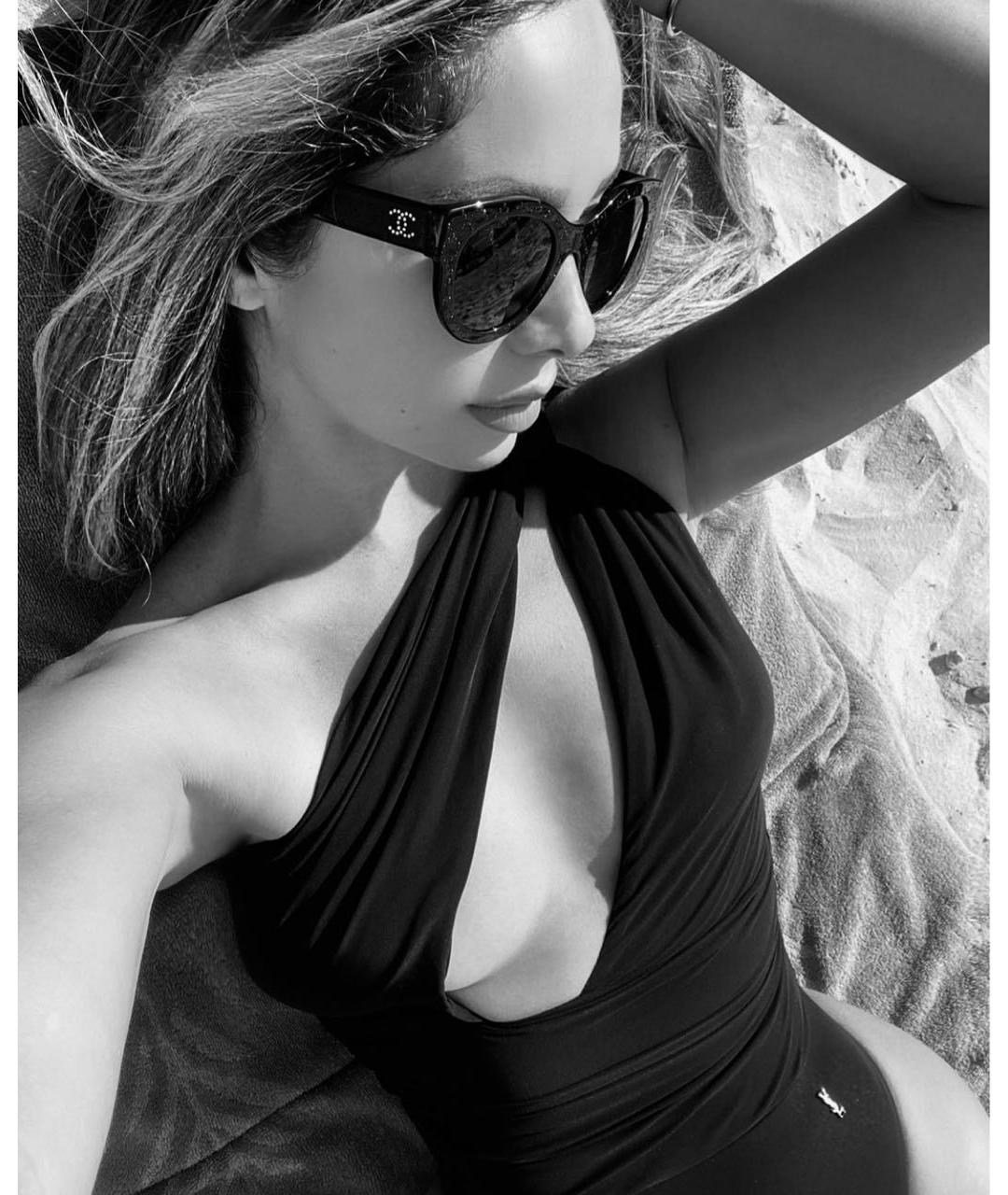 SAINT LAURENT Черный купальник, фото 2