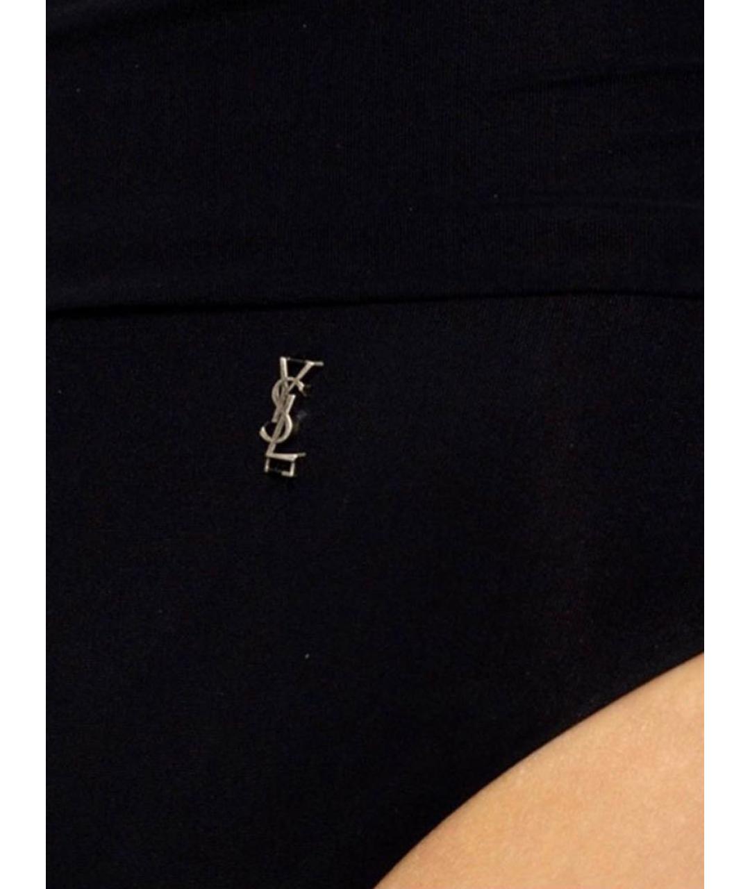 SAINT LAURENT Черный купальник, фото 5