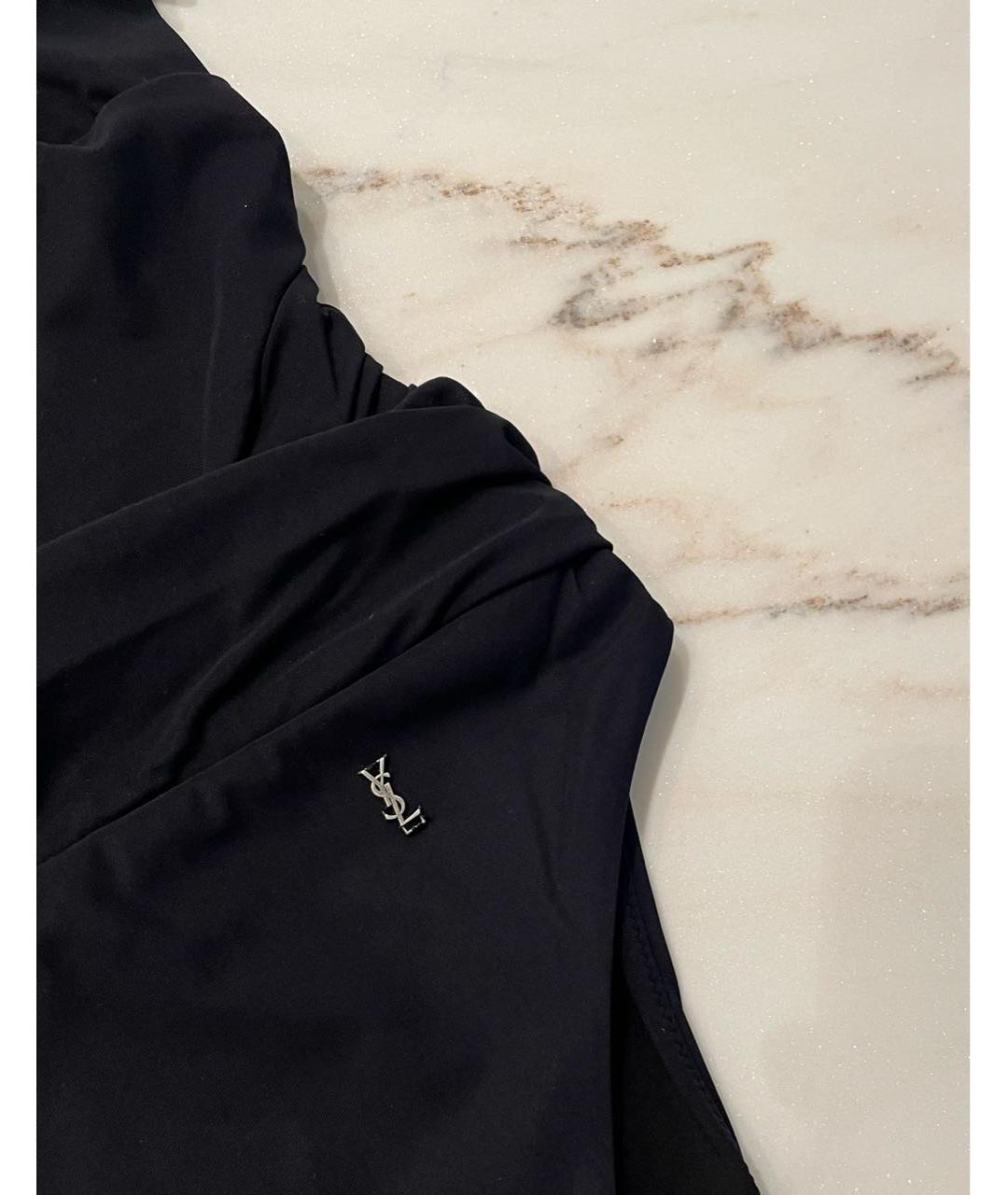 SAINT LAURENT Черный купальник, фото 3