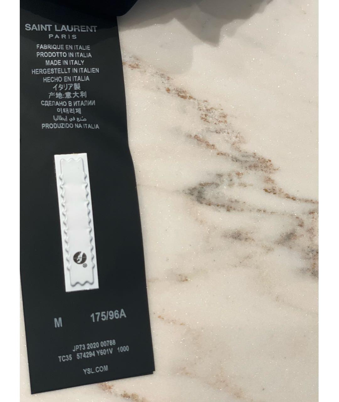 SAINT LAURENT Черный купальник, фото 4