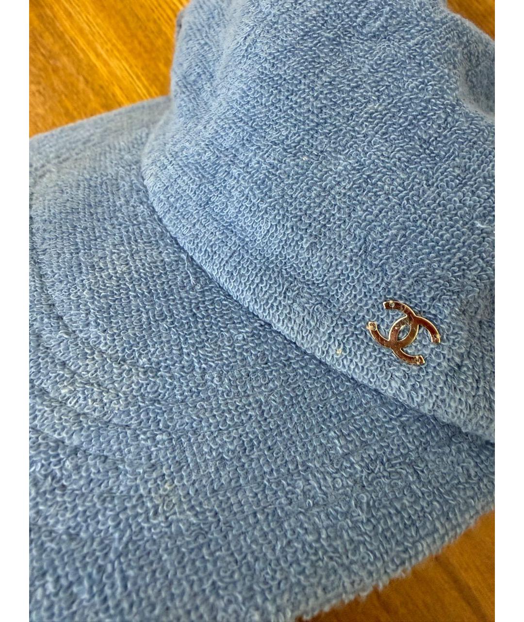 CHANEL Голубая кепка, фото 6