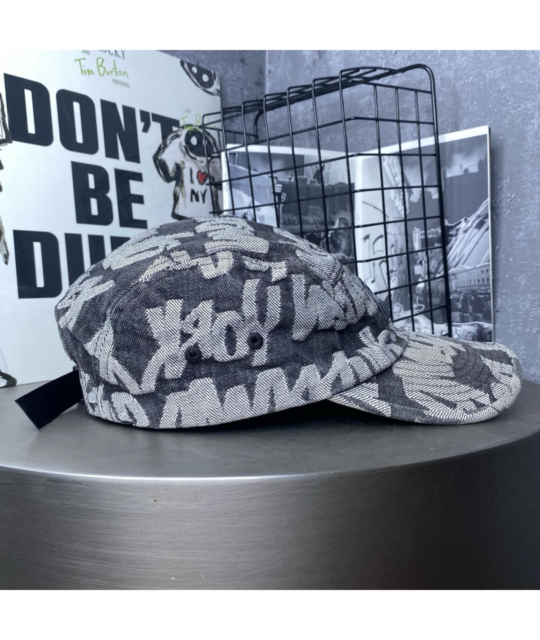 SUPREME Серая хлопковая кепка/бейсболка, фото 3