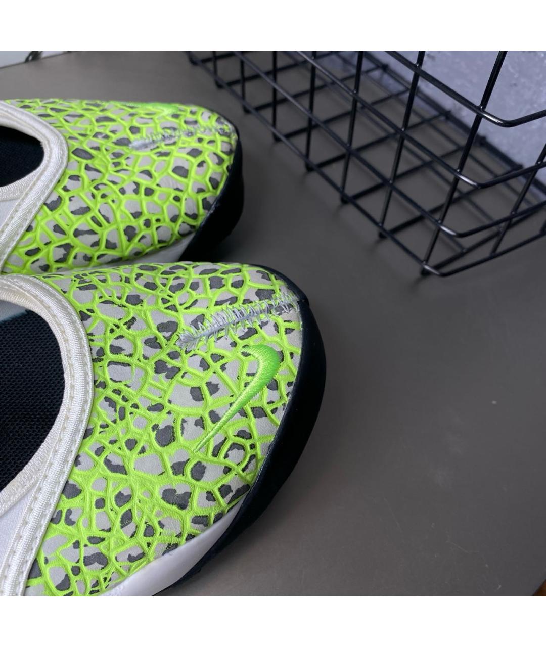 NIKE Зеленые синтетические сандалии, фото 5