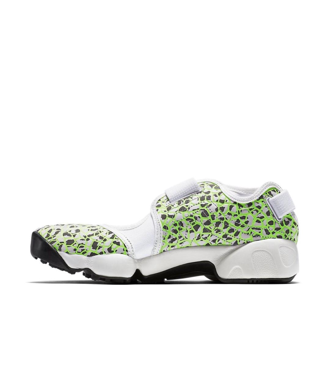 NIKE Зеленые синтетические сандалии, фото 9