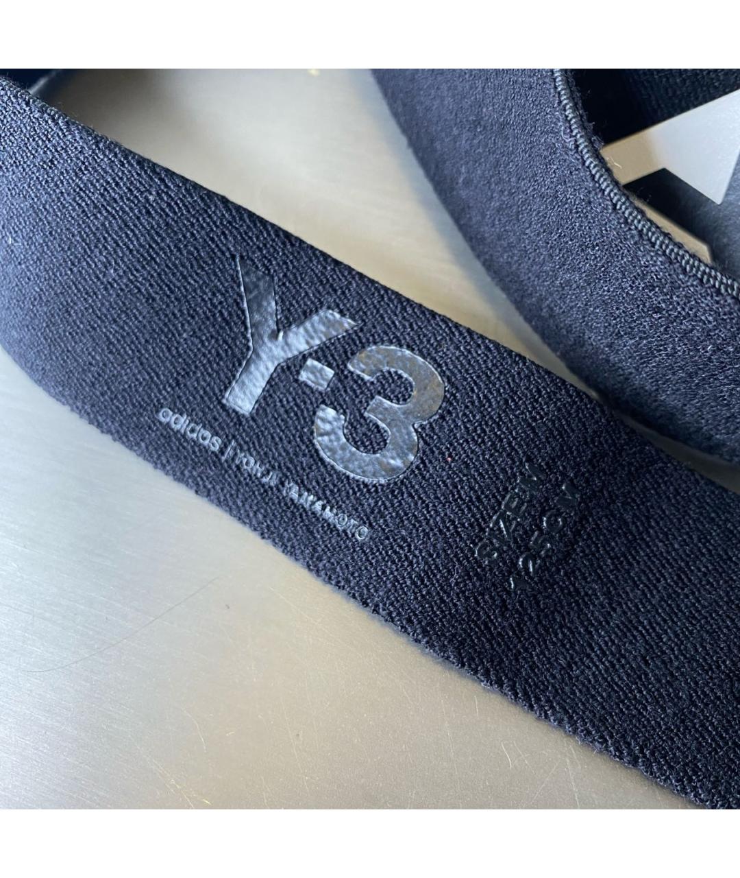 Y-3 Черный ремень, фото 4