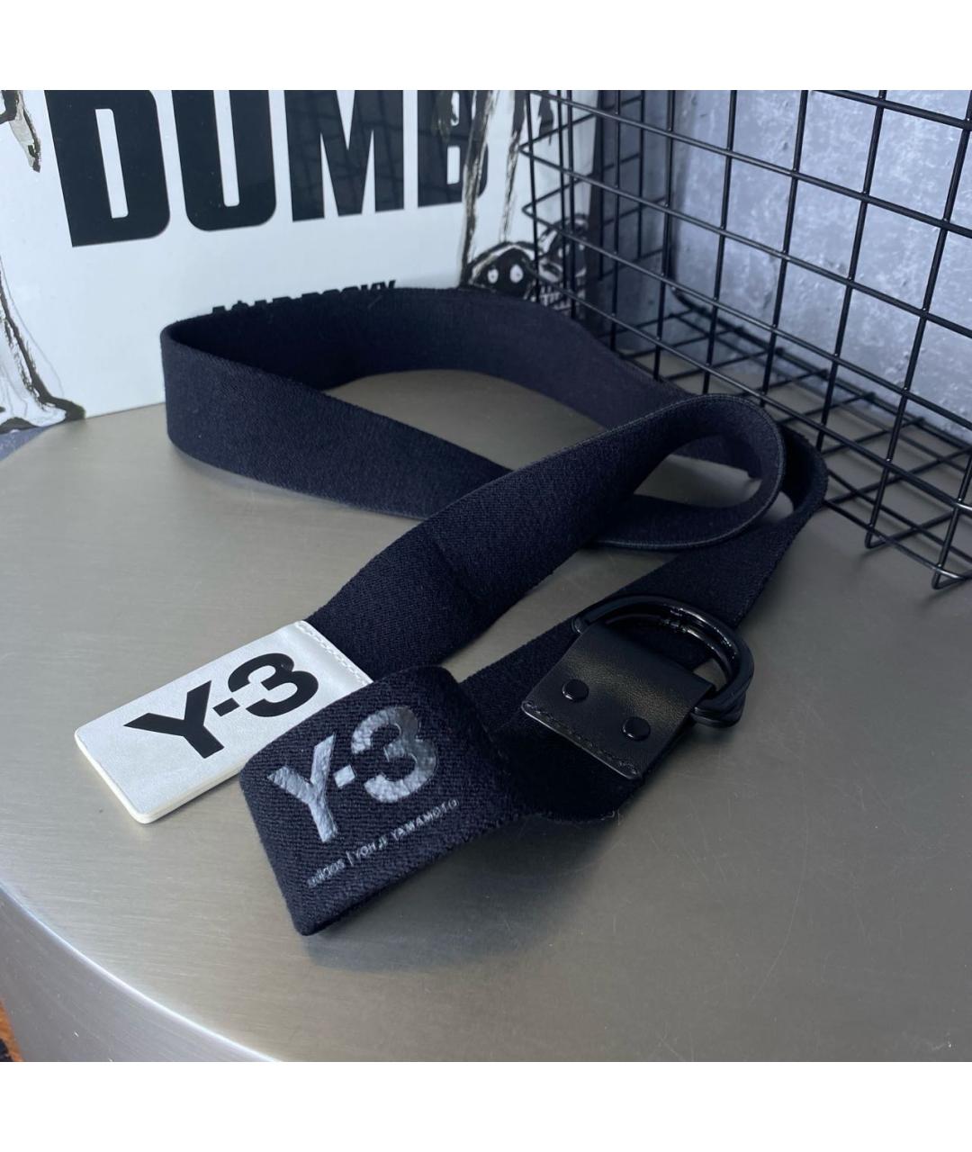 Y-3 Черный ремень, фото 3