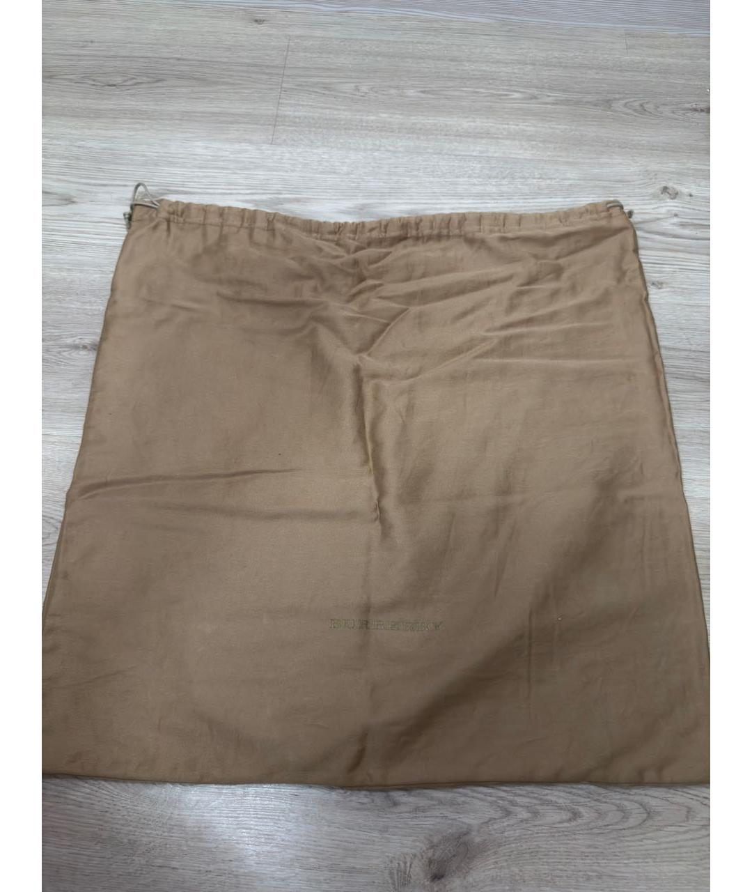 BURBERRY Темно-синяя кожаная сумка через плечо, фото 8