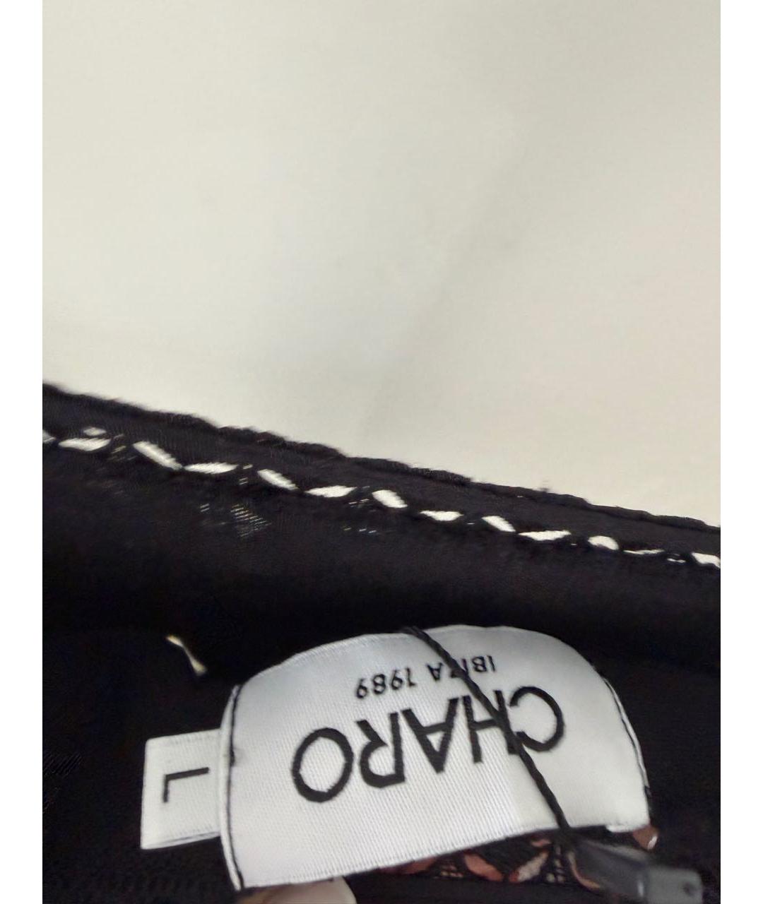 CHARO RUIZ Черное коктейльное платье, фото 2