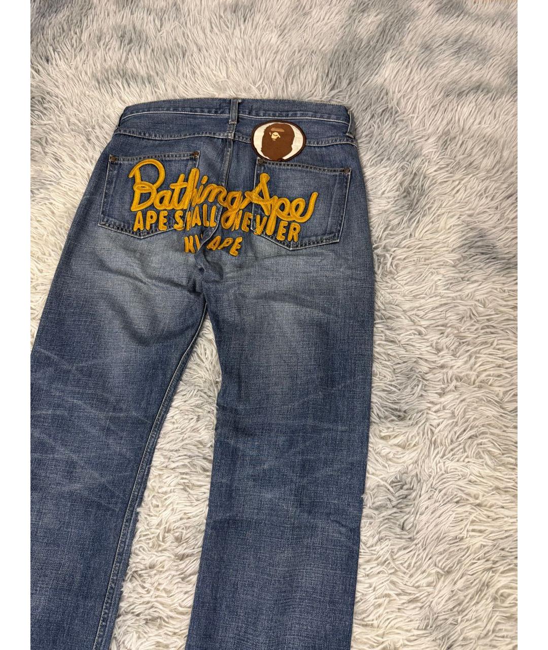 BAPE Темно-синие джинсы, фото 3
