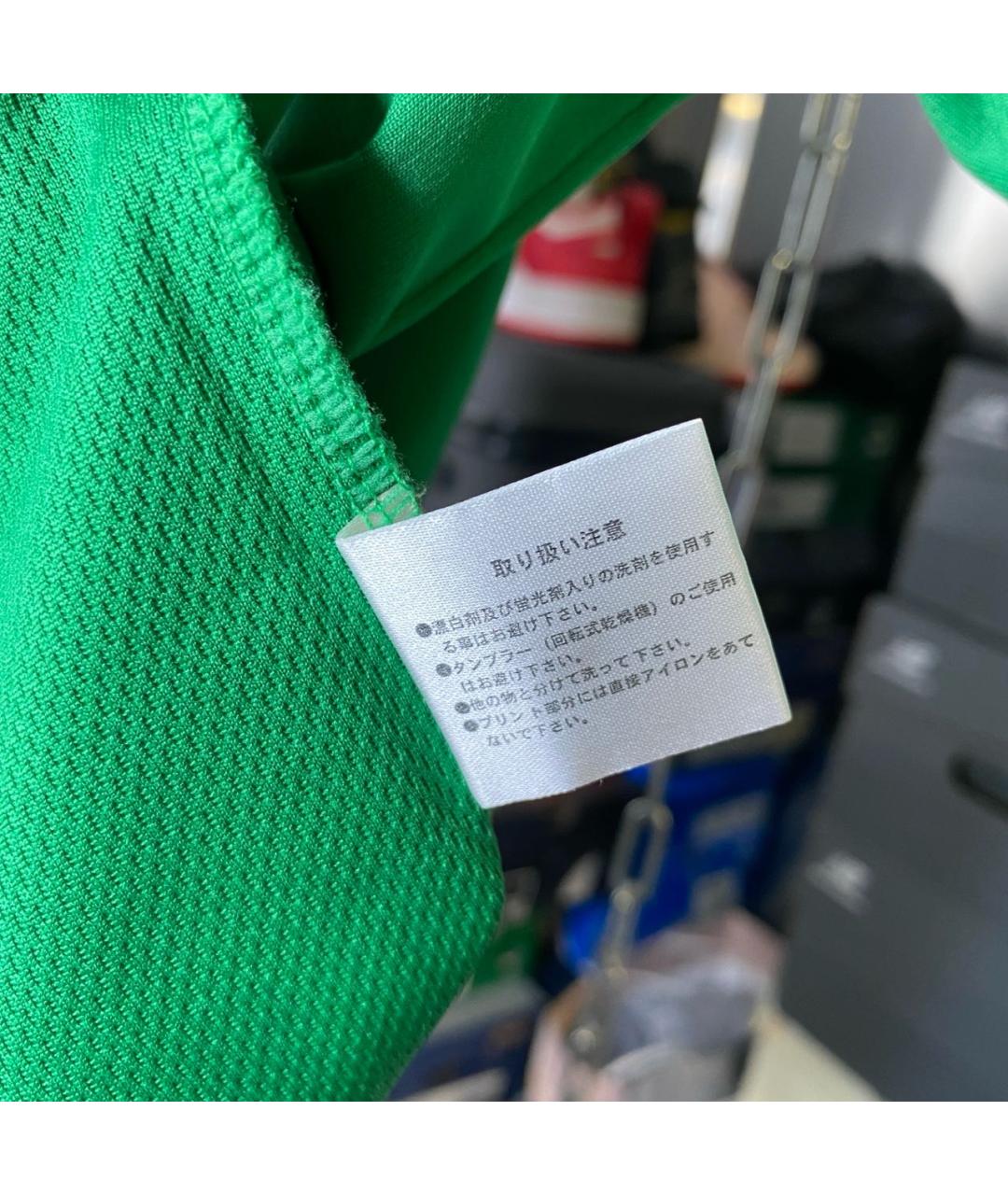 UNDERCOVER Зеленая синтетическая футболка, фото 8