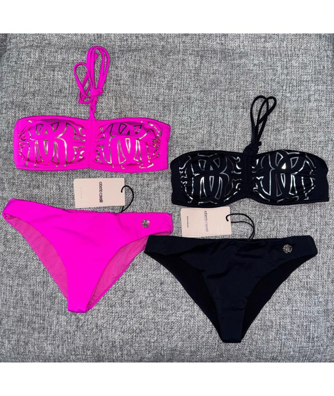 ROBERTO CAVALLI Мульти полиэстеровый купальник, фото 2