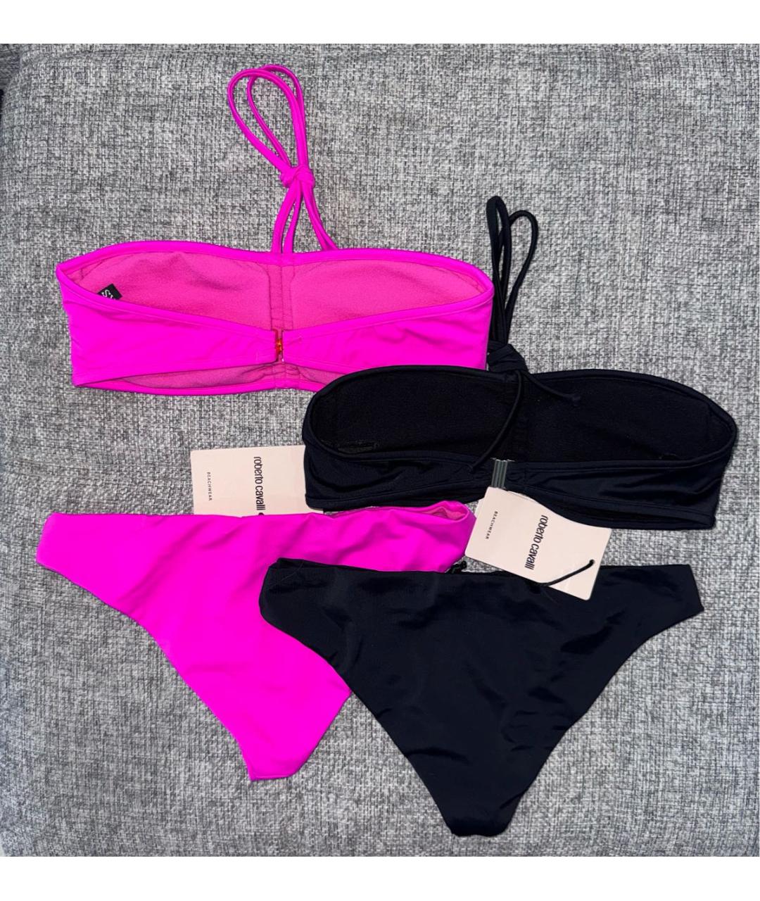 ROBERTO CAVALLI Мульти полиэстеровый купальник, фото 3