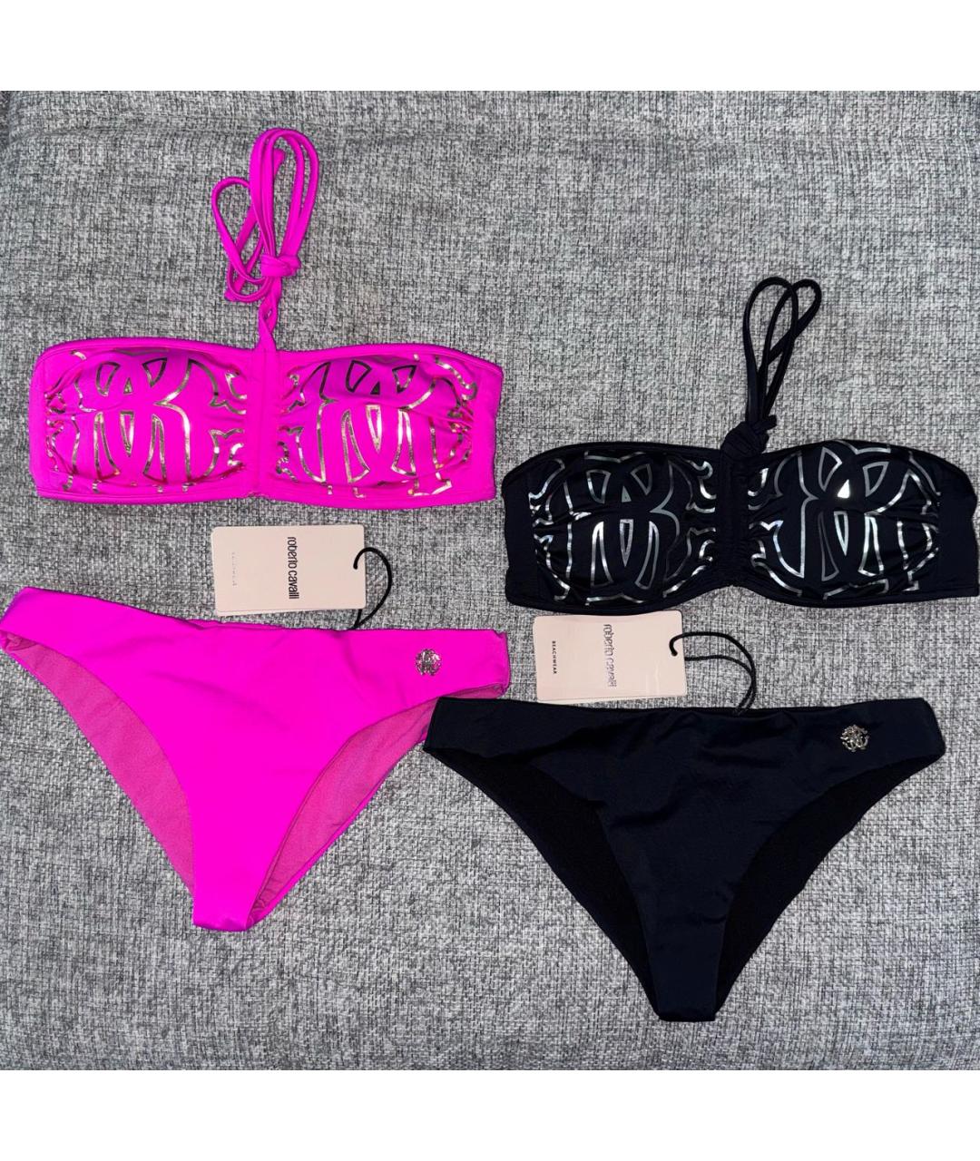 ROBERTO CAVALLI Мульти полиэстеровый купальник, фото 7