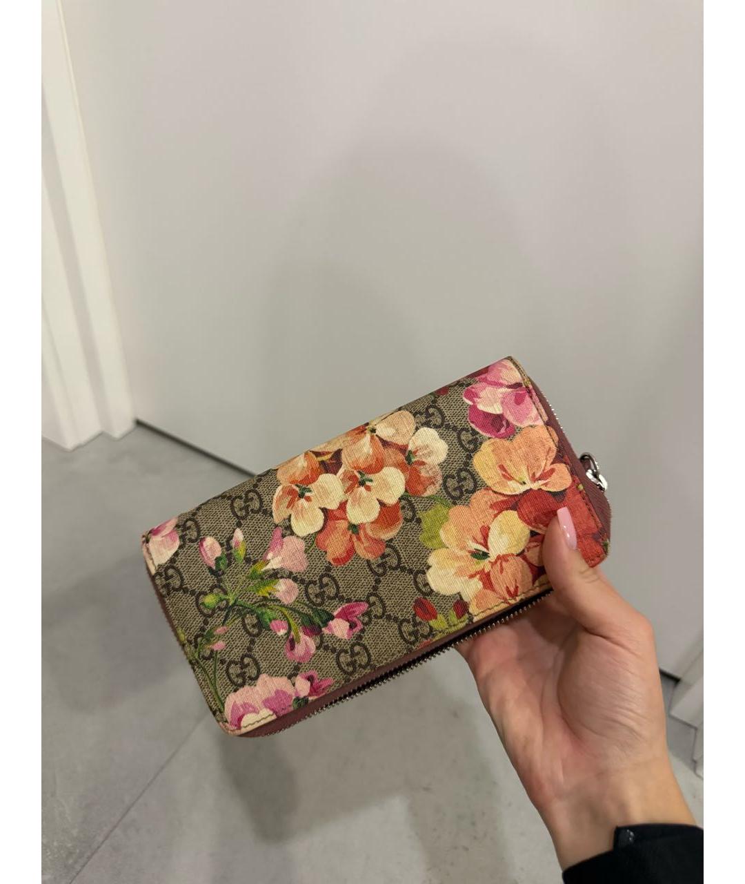 GUCCI Розовый кошелек из искусственной кожи, фото 2