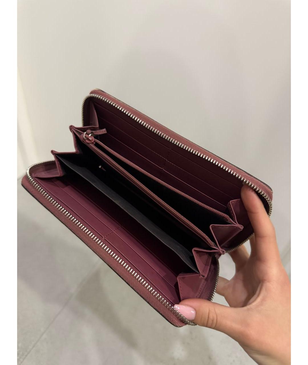 GUCCI Розовый кошелек из искусственной кожи, фото 4