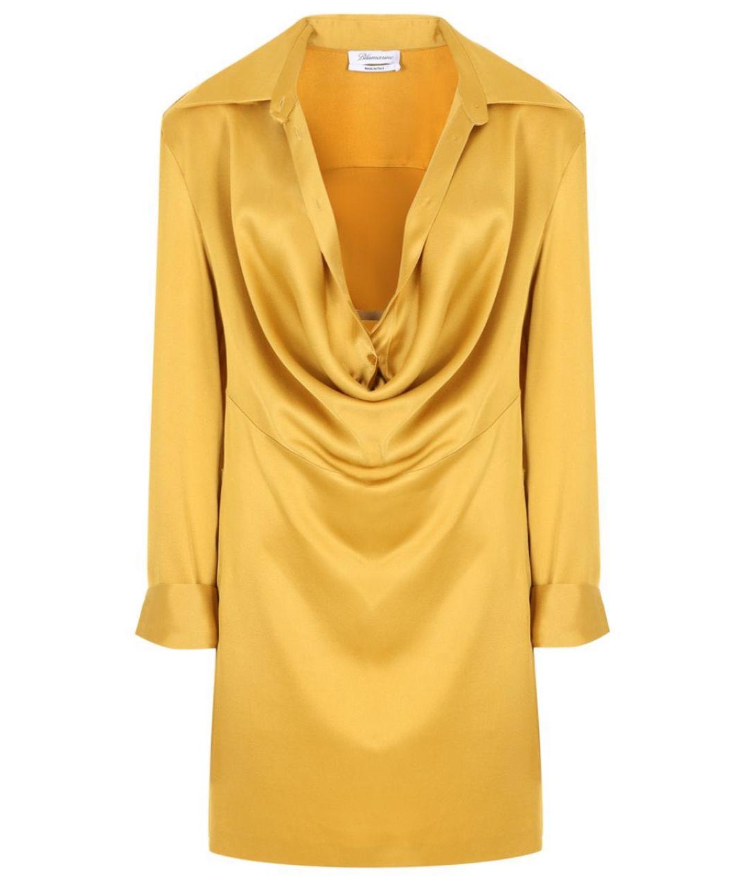 BLUMARINE Золотое вечернее платье, фото 1
