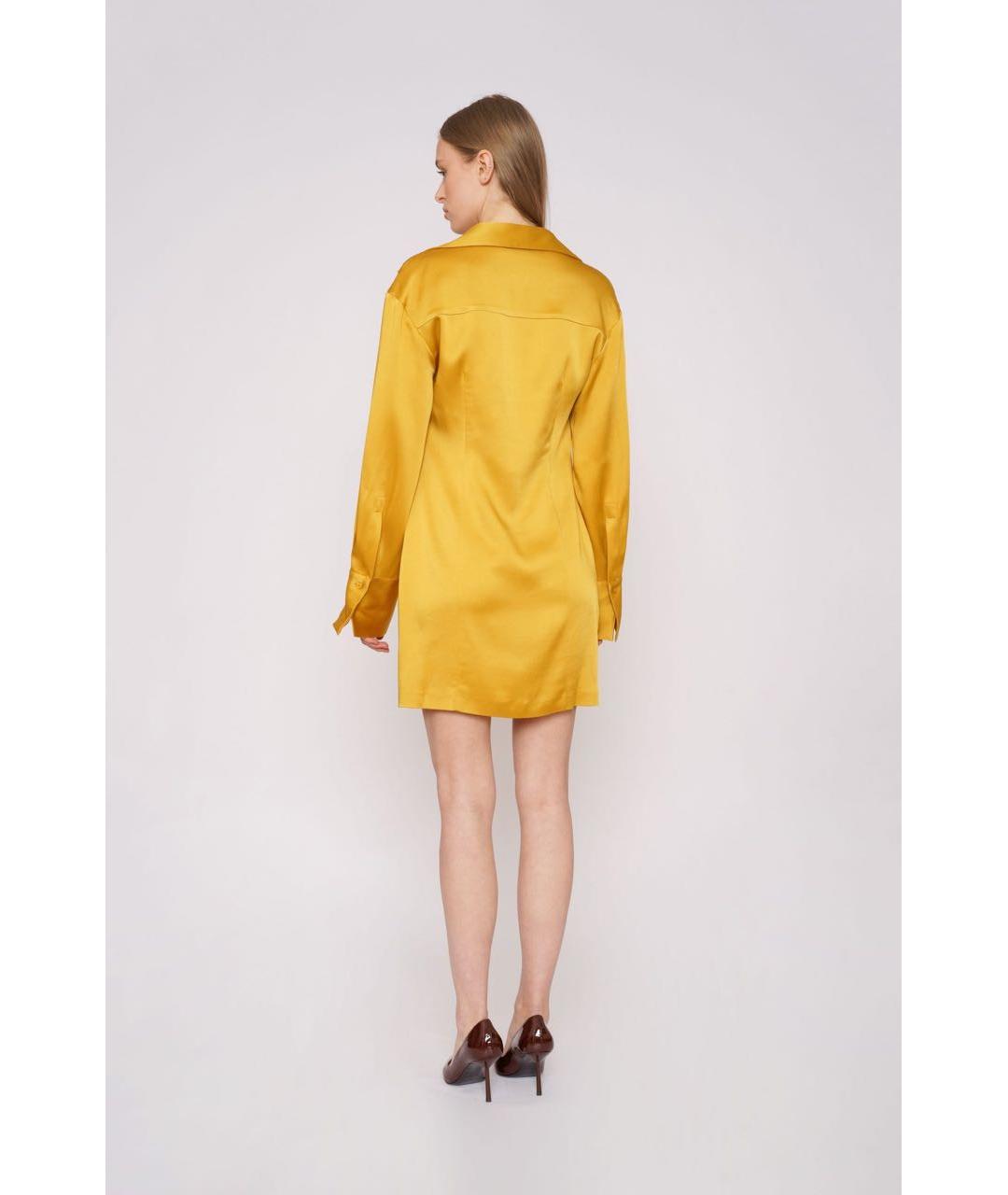 BLUMARINE Золотое вечернее платье, фото 2