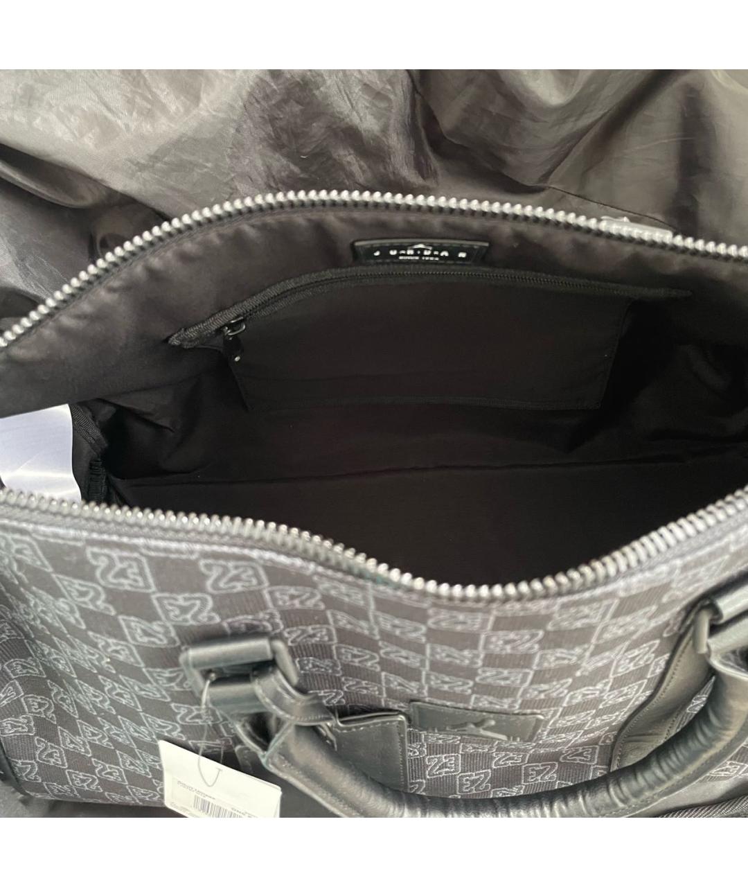 JORDAN Черная дорожная/спортивная сумка, фото 3