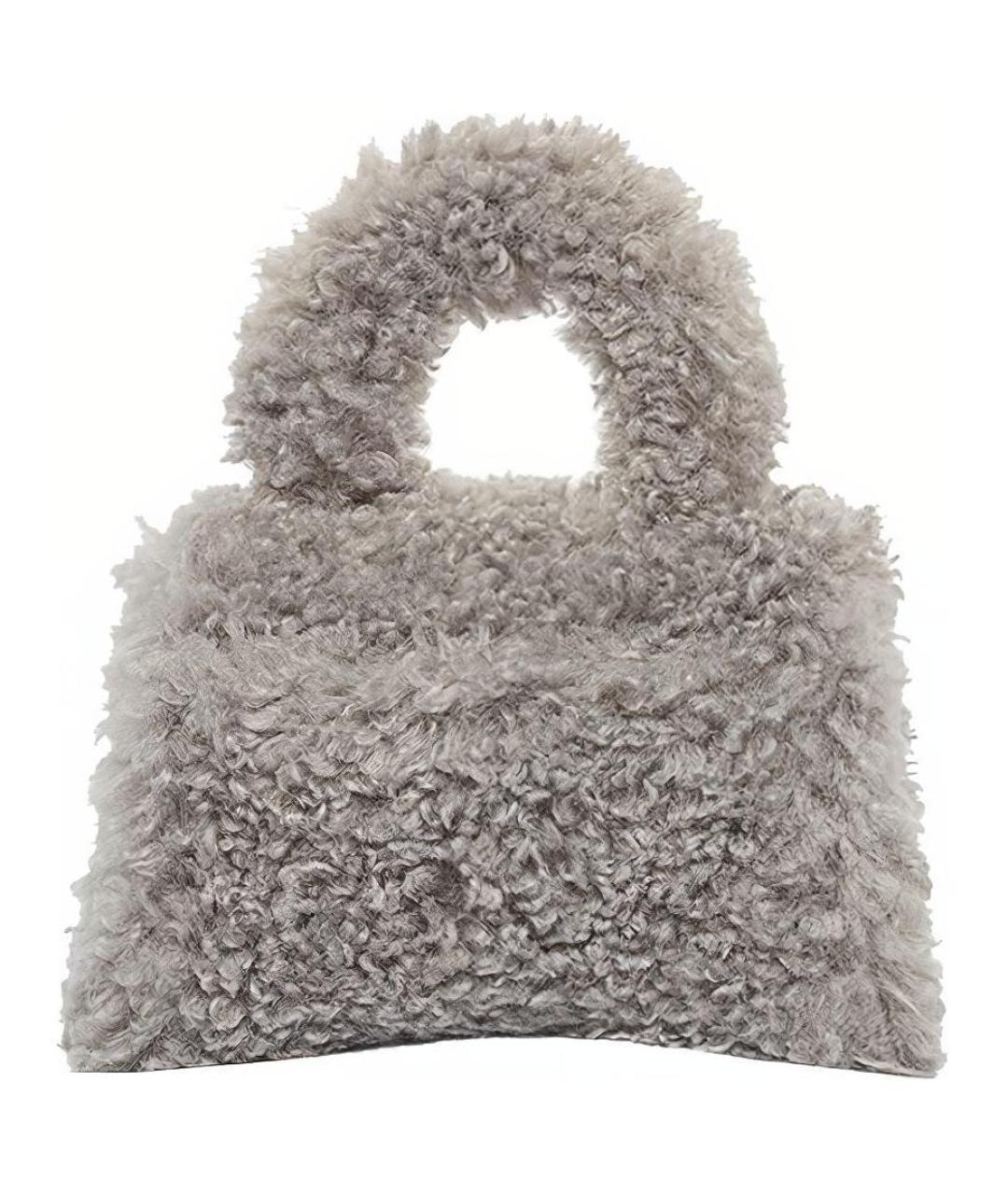 BALENCIAGA Серая сумка через плечо, фото 2