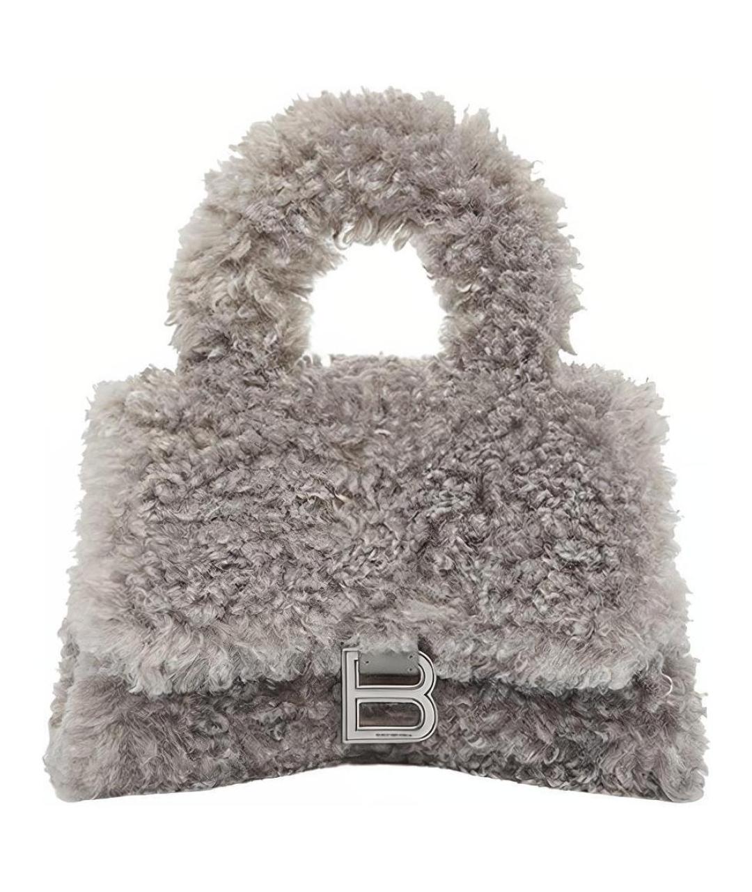 BALENCIAGA Серая сумка через плечо, фото 1