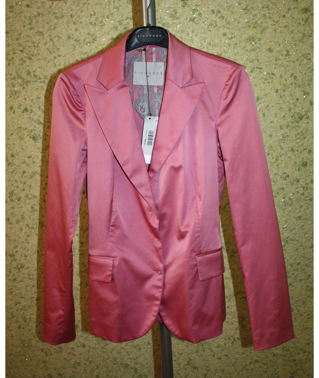 JOHN RICHMOND Розовый хлопковый жакет/пиджак, фото 4