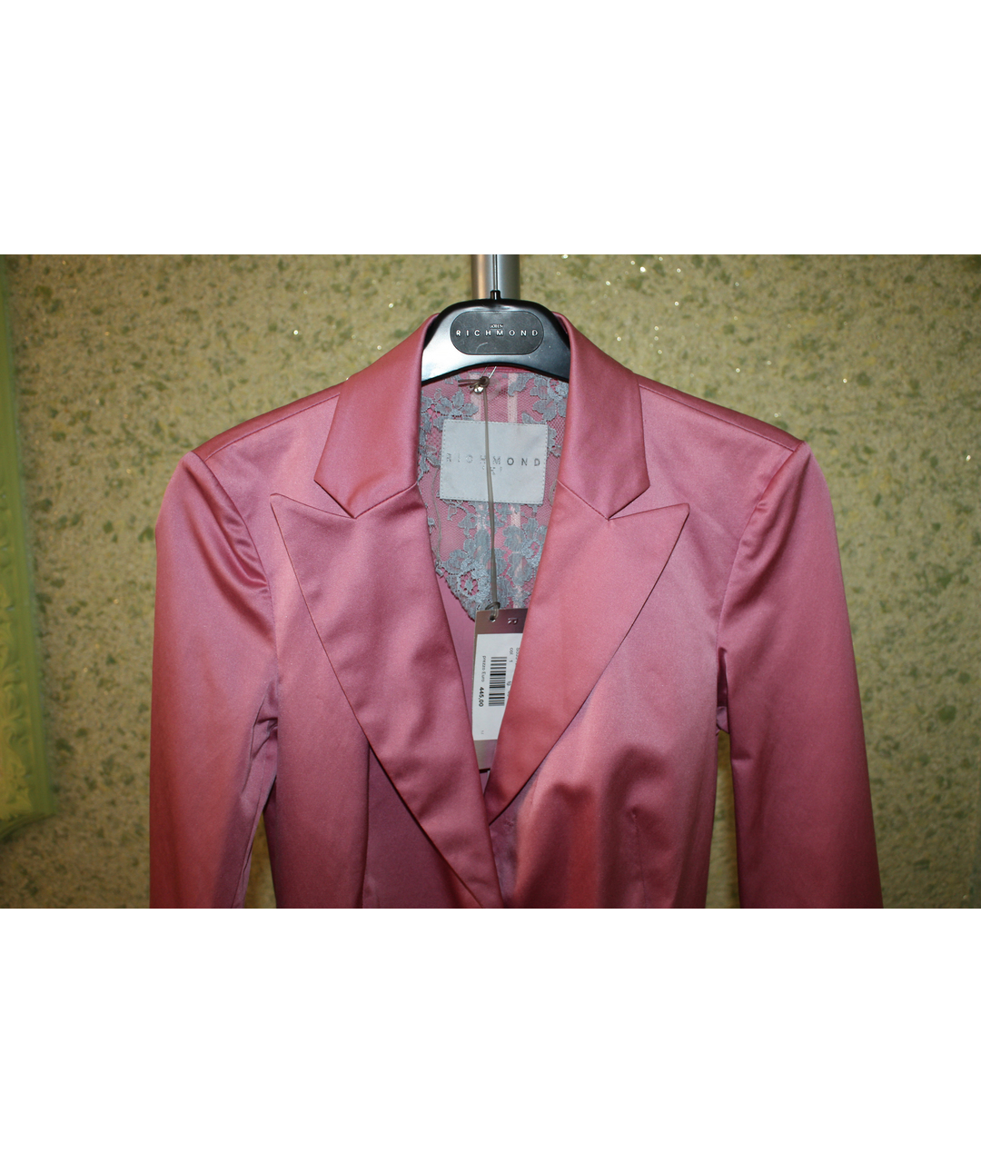 JOHN RICHMOND Розовый хлопковый жакет/пиджак, фото 3
