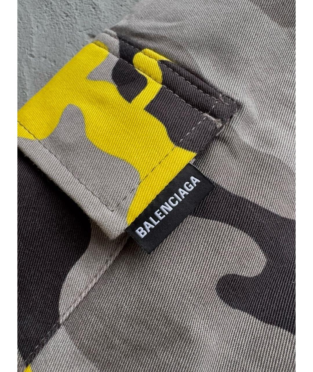 BALENCIAGA Хлопковые повседневные брюки, фото 3