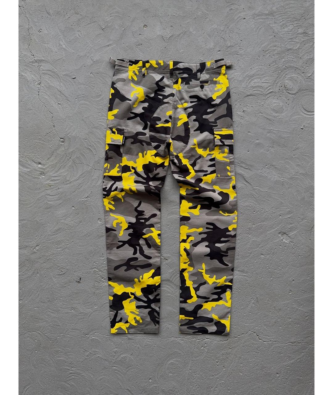 BALENCIAGA Хлопковые повседневные брюки, фото 2