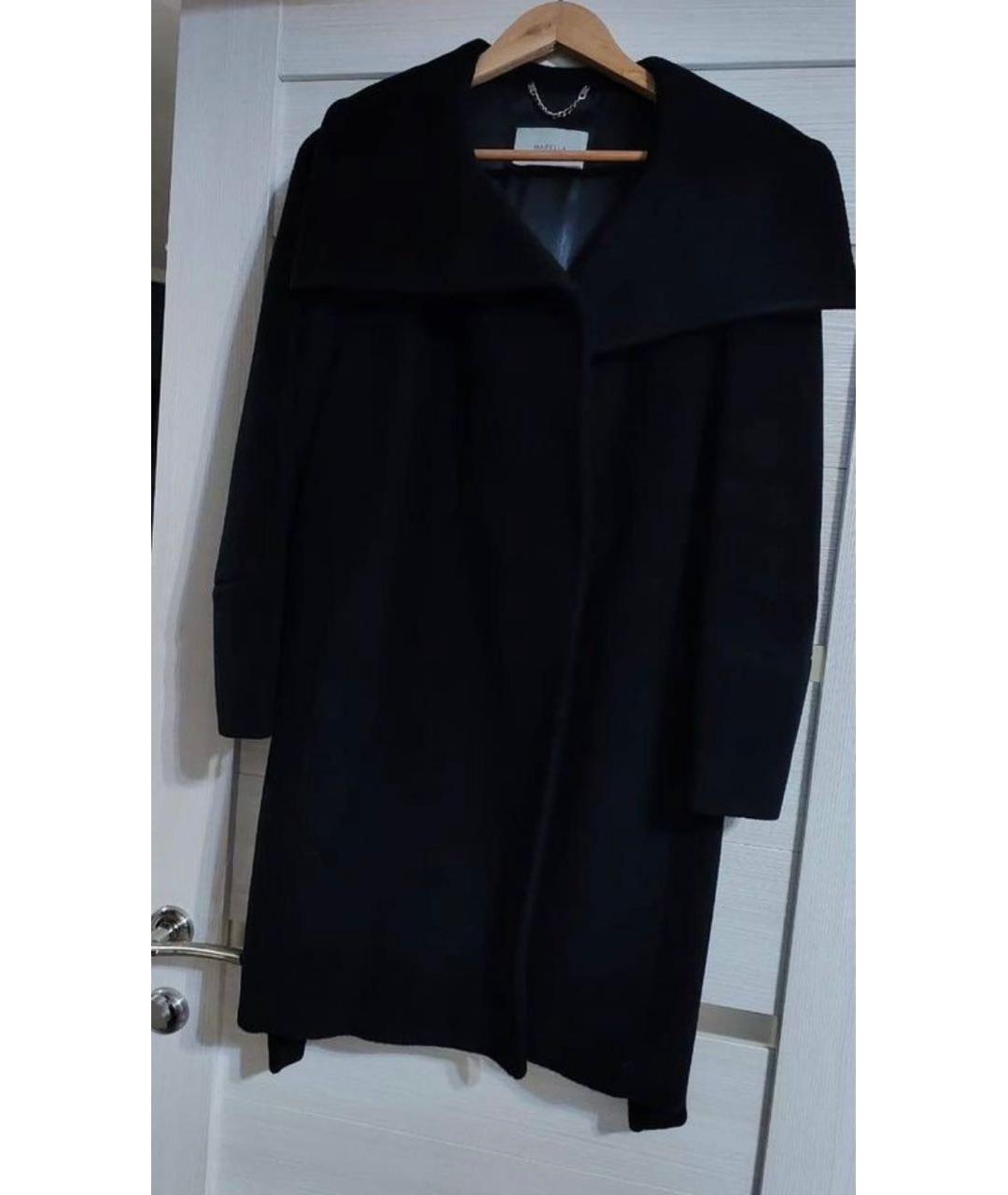 MARELLA Черное шерстяное пальто, фото 9