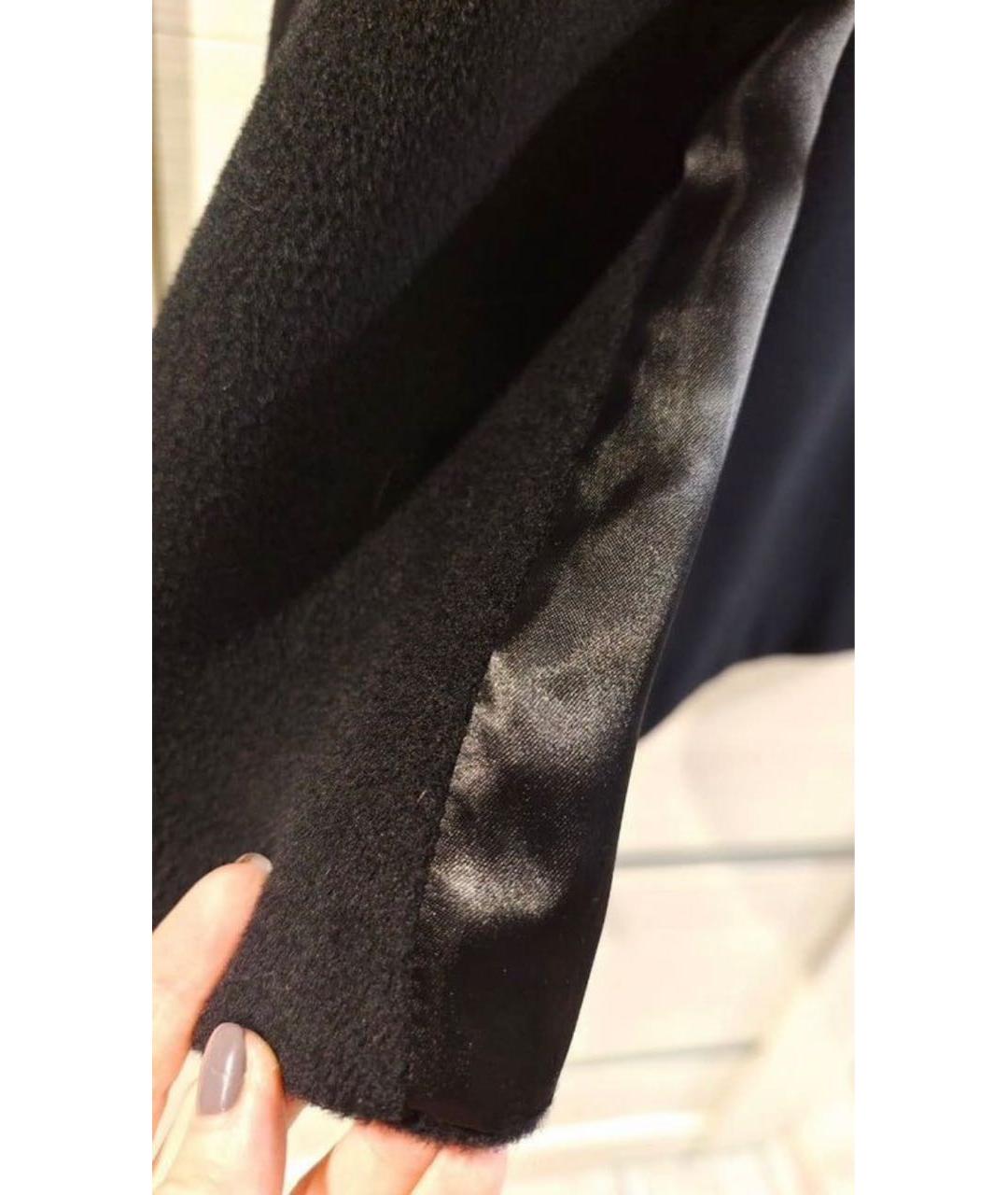 MARELLA Черное шерстяное пальто, фото 7