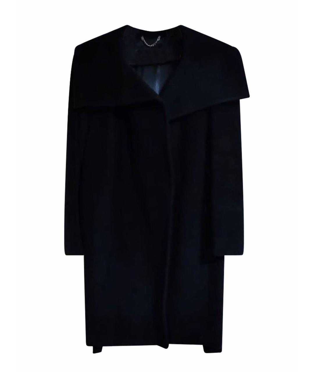 MARELLA Черное шерстяное пальто, фото 1