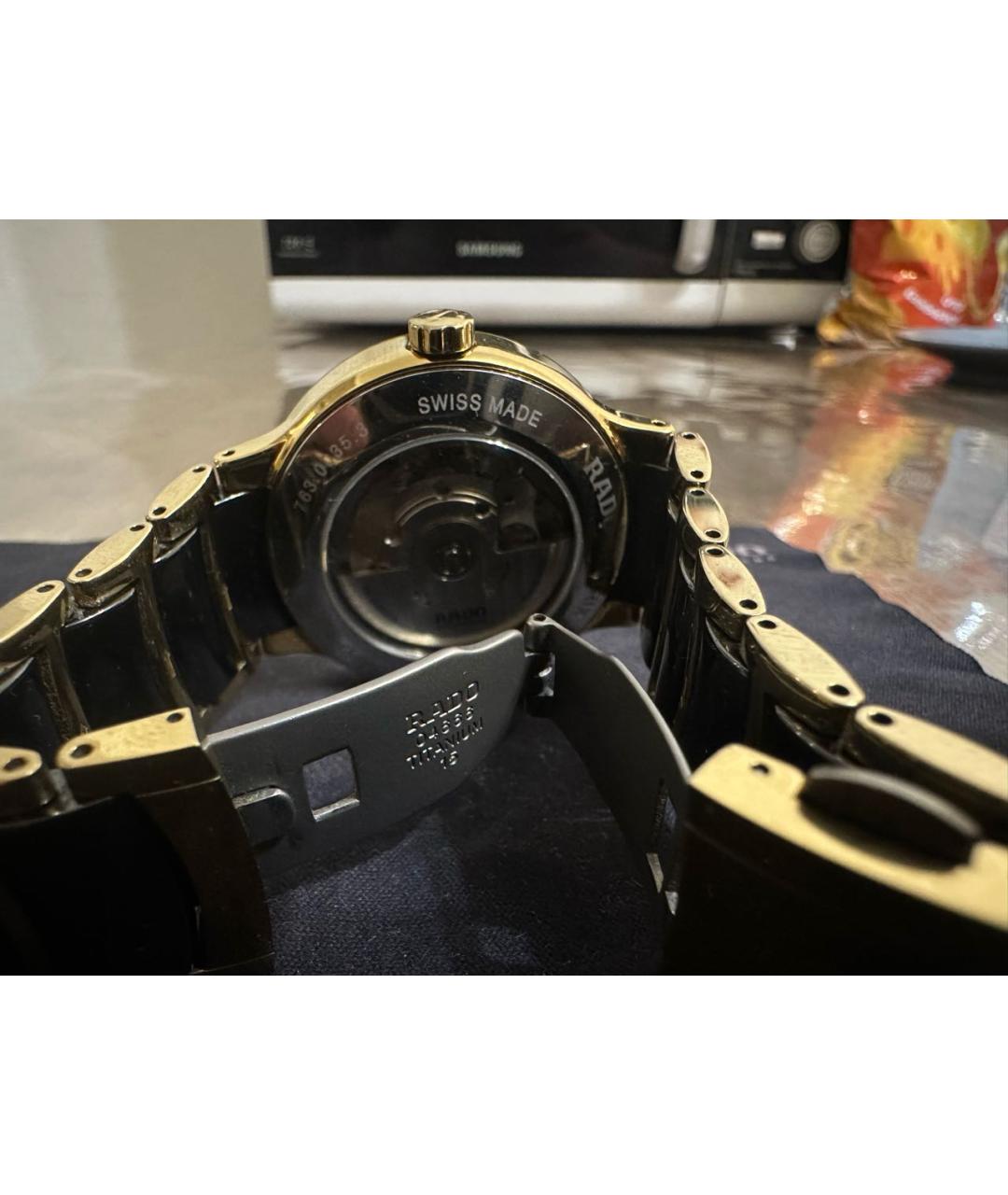 RADO Черные часы, фото 3