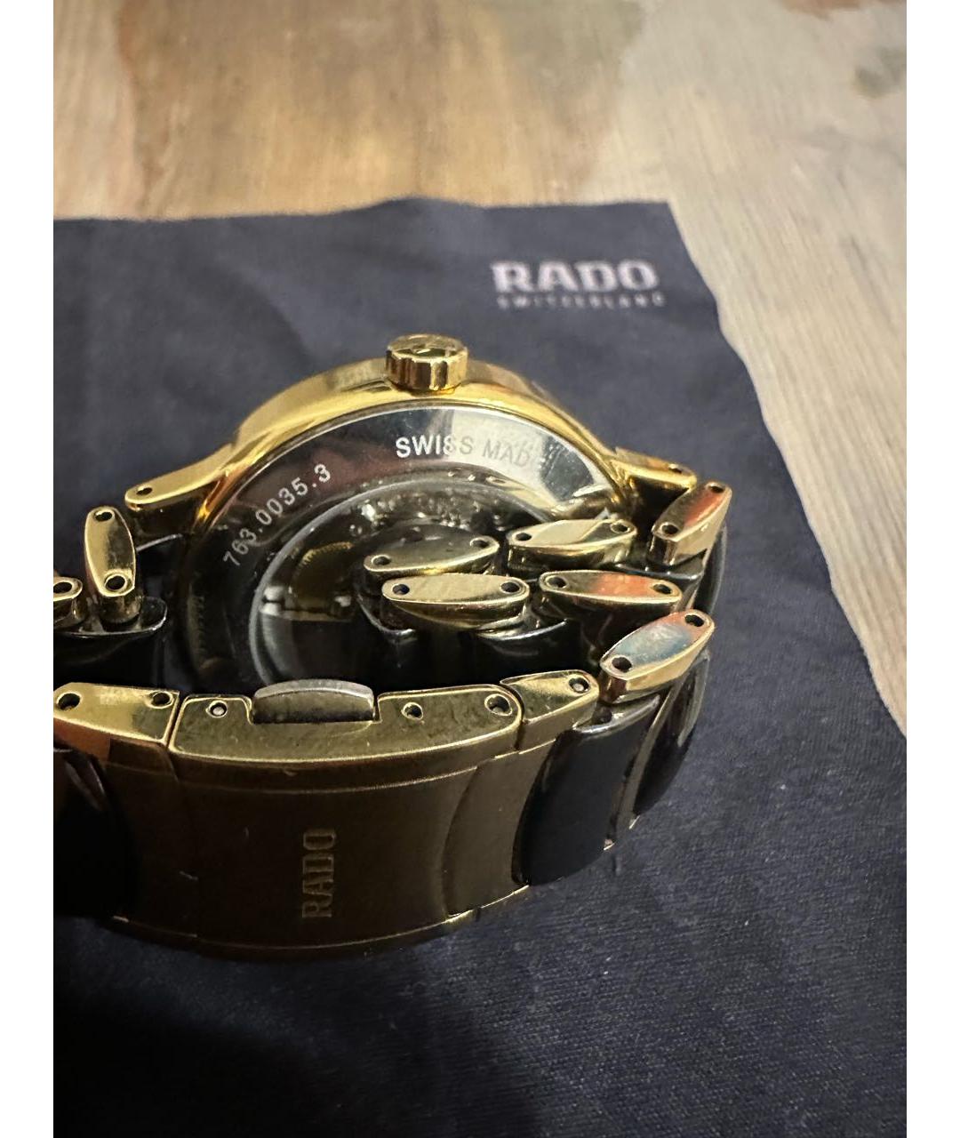 RADO Черные часы, фото 2