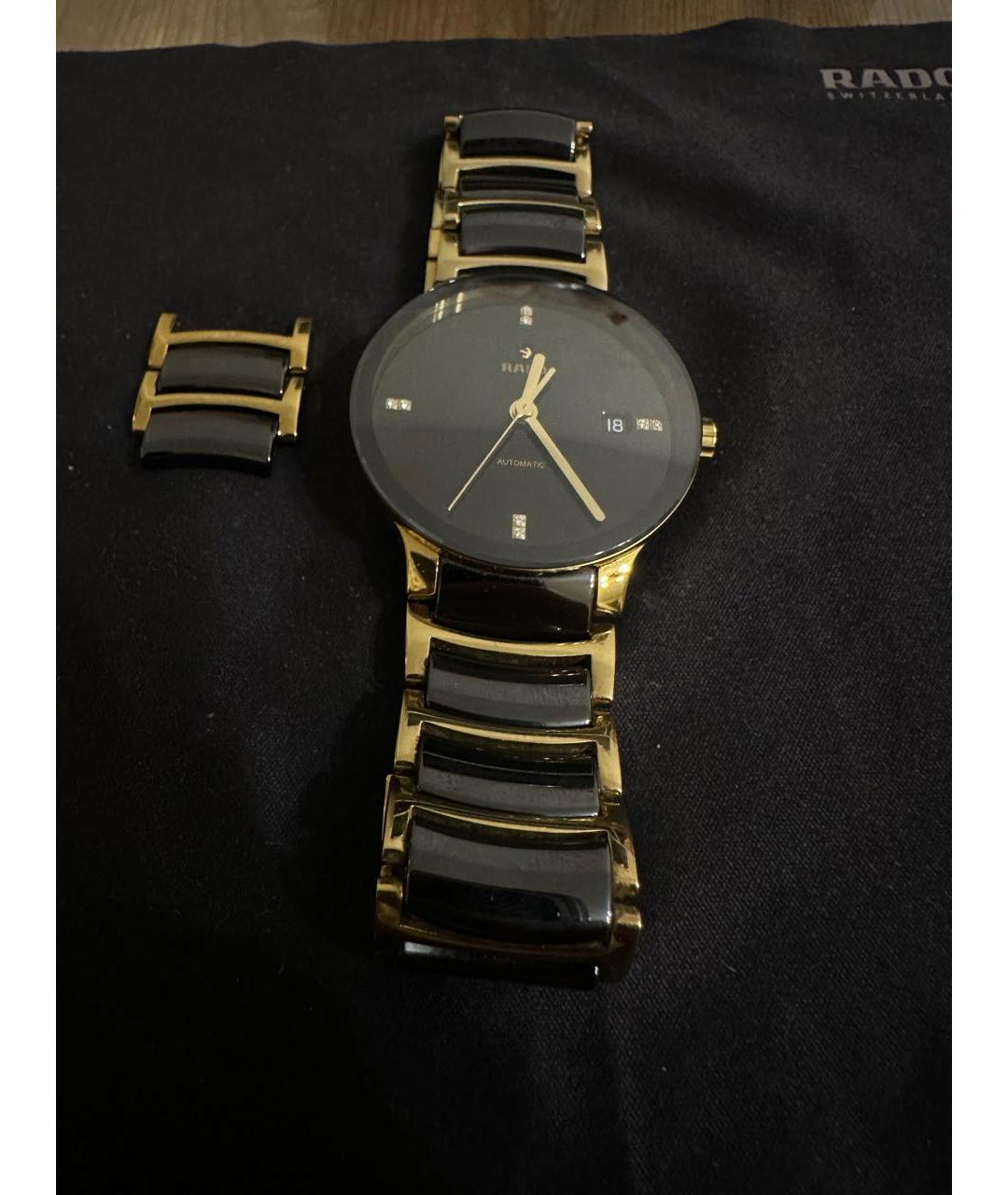 RADO Черные часы, фото 5