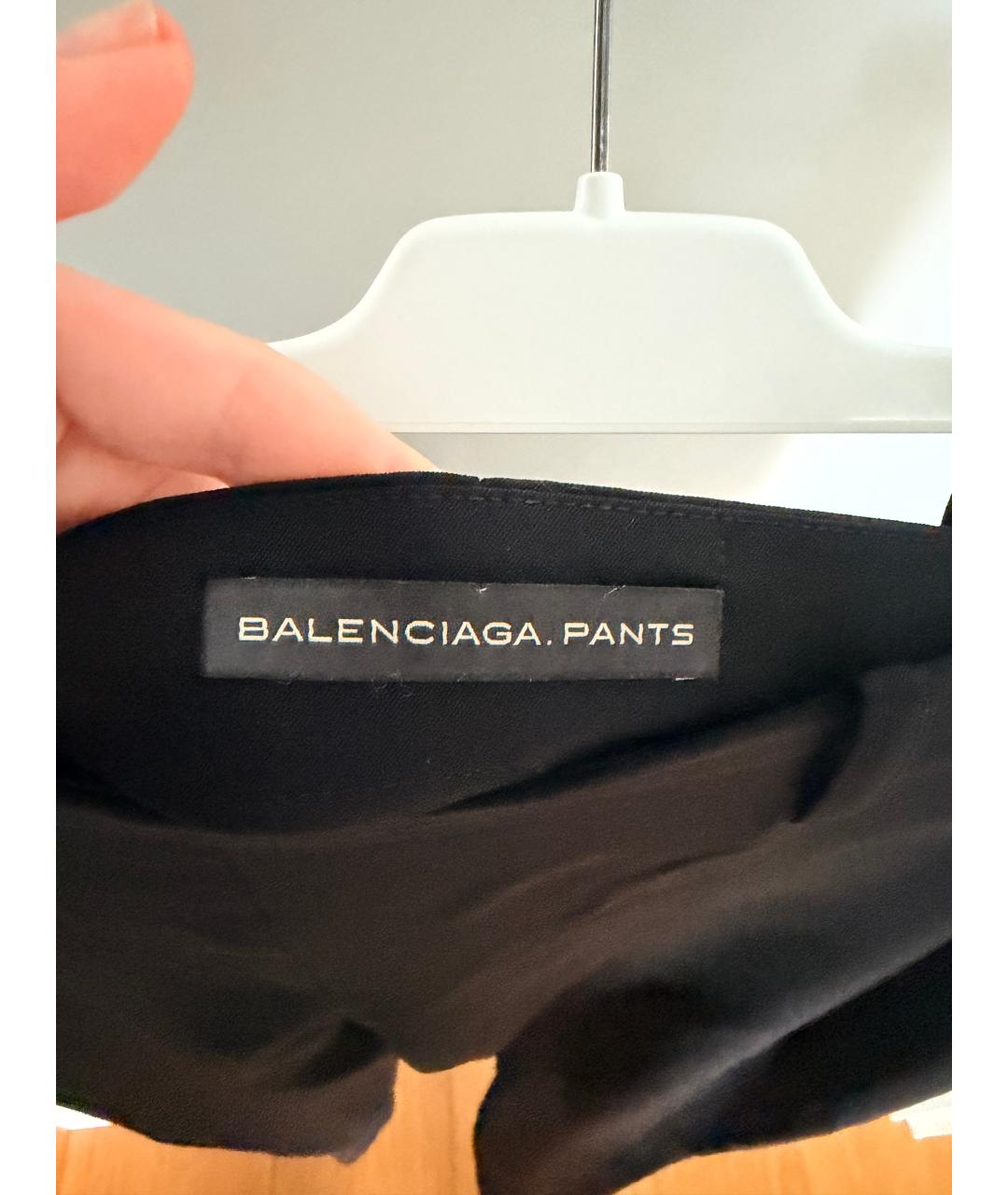BALENCIAGA Черные ацетатные леггинсы и велосипедки, фото 3