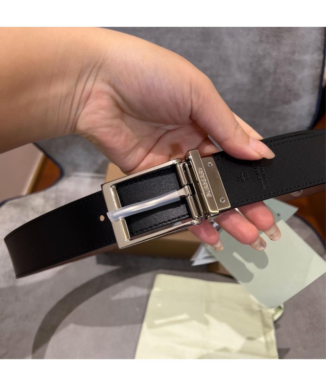 BURBERRY Мульти кожаный ремень, фото 3