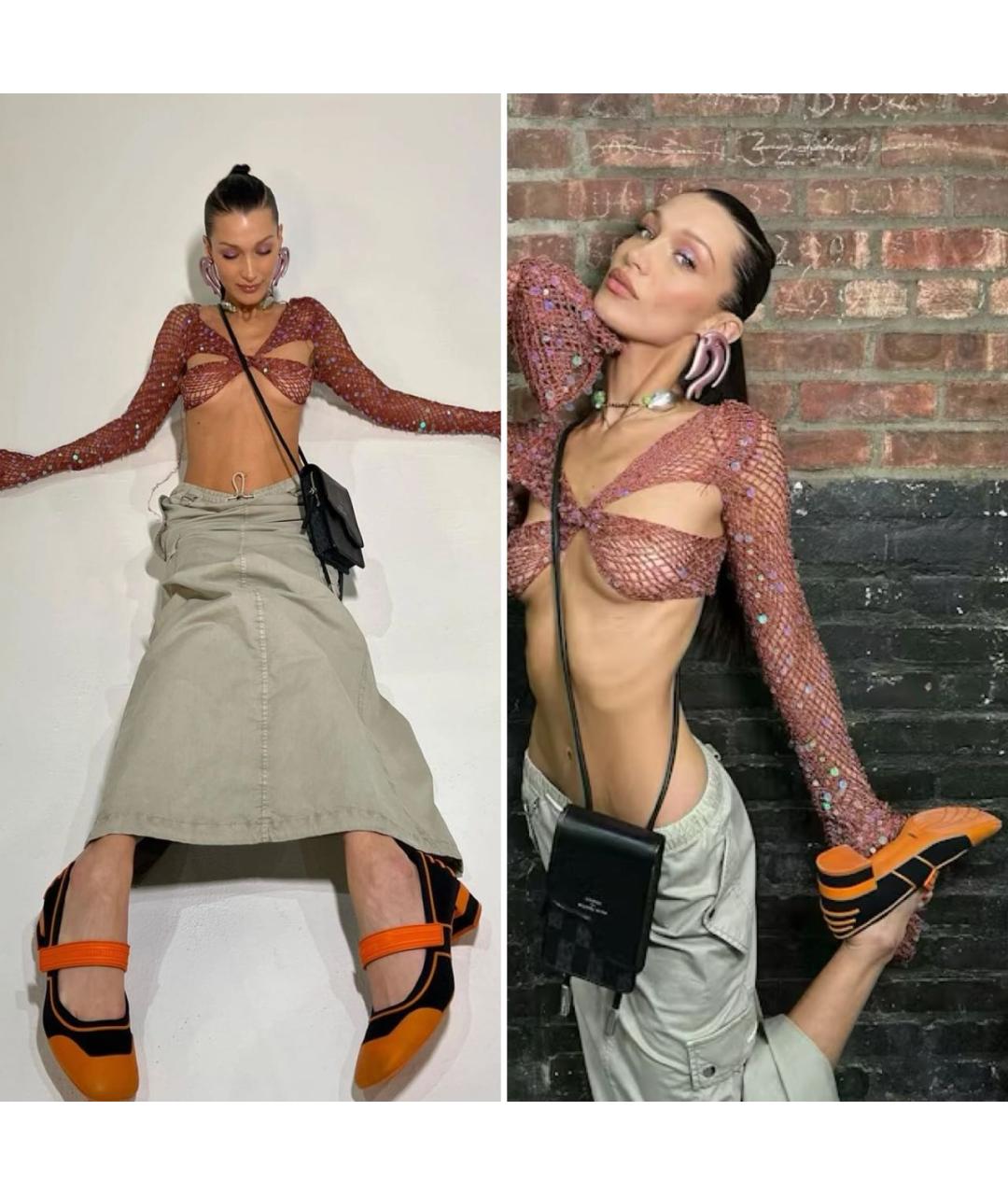 CHRISTIAN DIOR Оранжевое туфли, фото 8