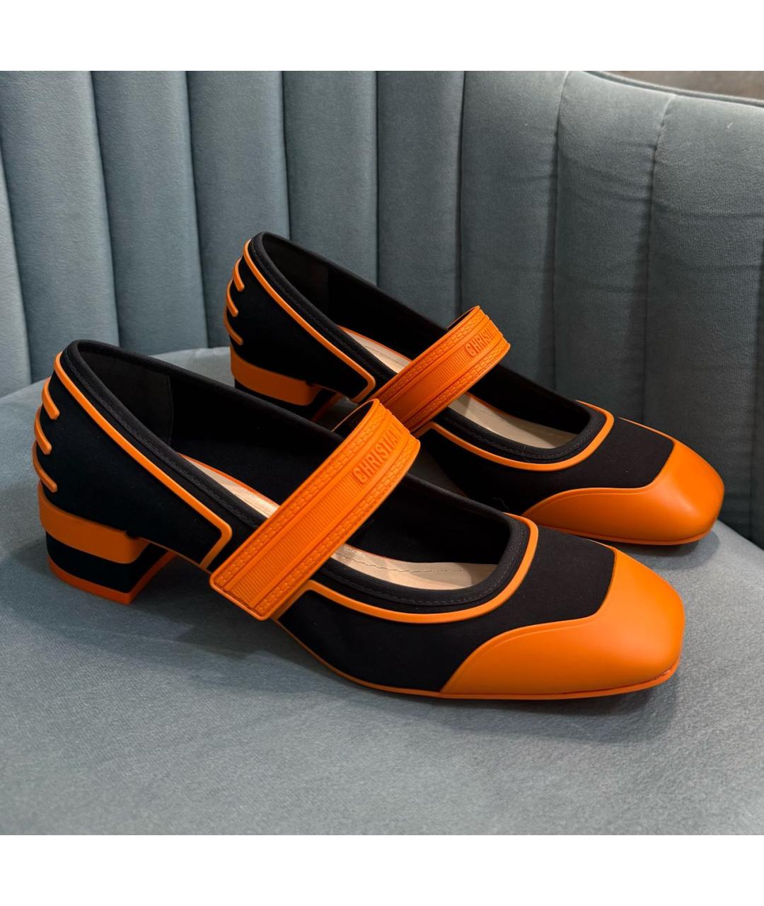CHRISTIAN DIOR Оранжевое туфли, фото 5