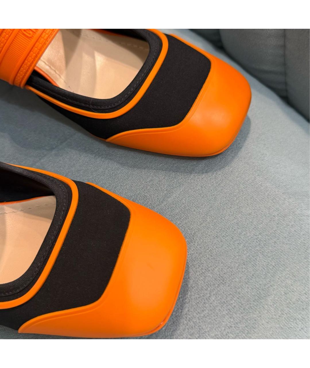 CHRISTIAN DIOR Оранжевое туфли, фото 6