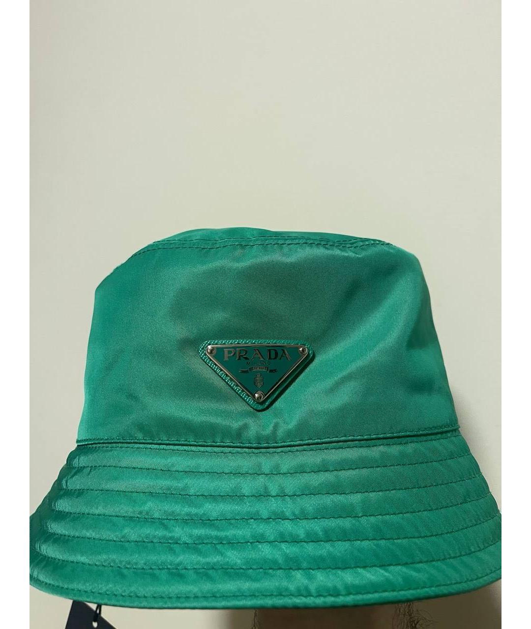 PRADA Зеленая панама, фото 4