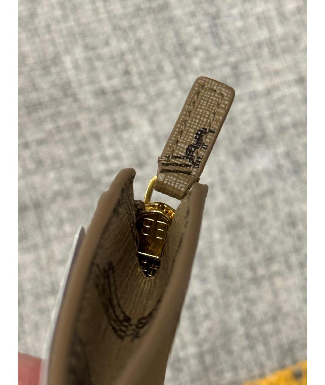 BALENCIAGA Коричневый кожаный кардхолдер, фото 6