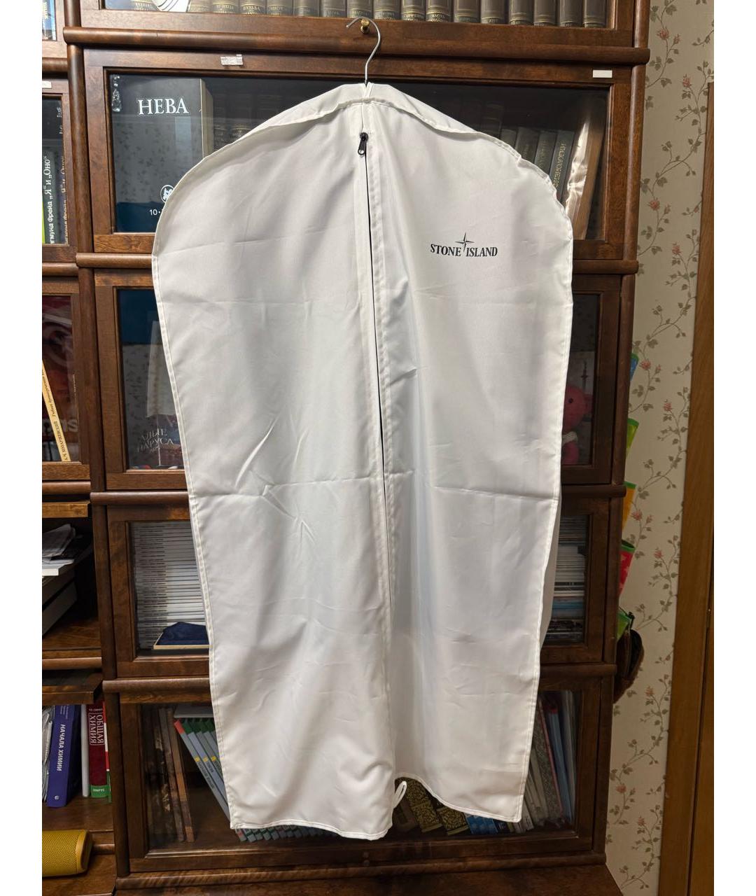 STONE ISLAND Черный хлопковый кардиган, фото 8